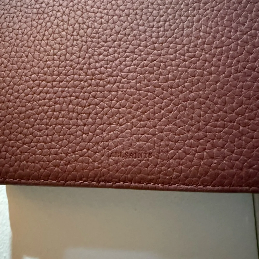 NWOT All Saints Women's Burgundy Crossbody Bag - Picture 5 of 15